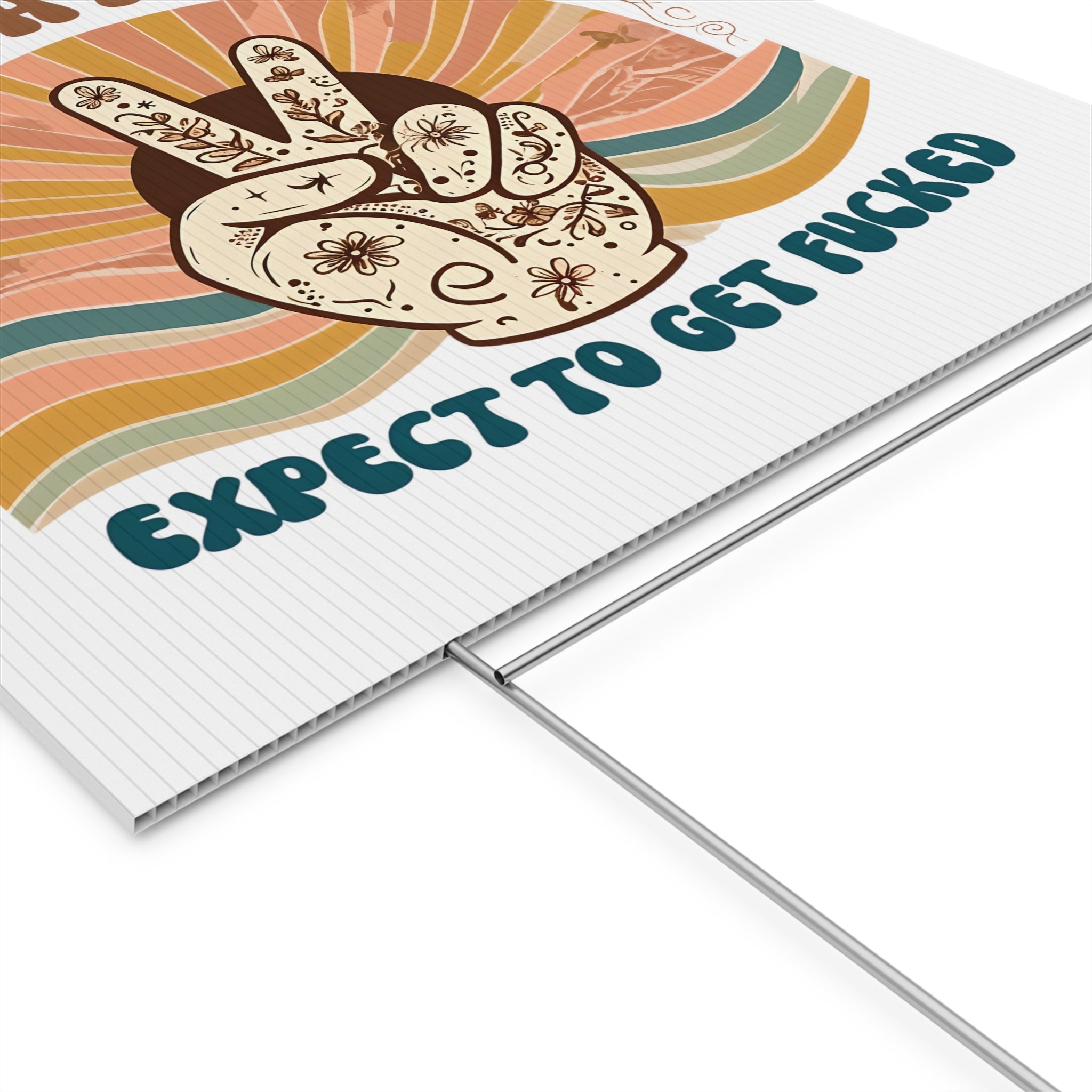 Elect A Rapist Yard Sign, Political Lawn Decor, Activism Sign, Protest Yard Art, Election Campaign Sign