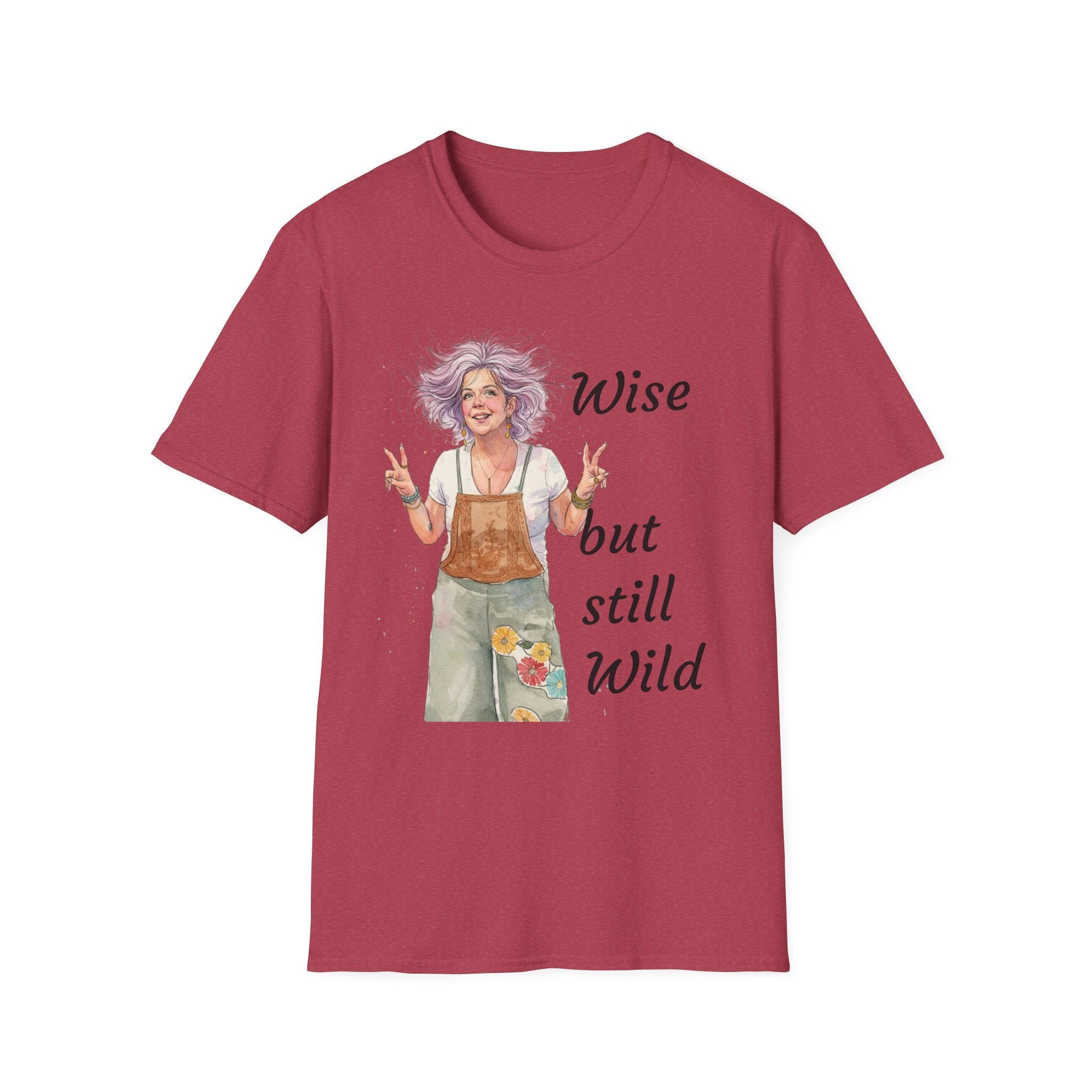 Wise But Still Wild T-Shirt — Inspirational Adventure Quote Tee