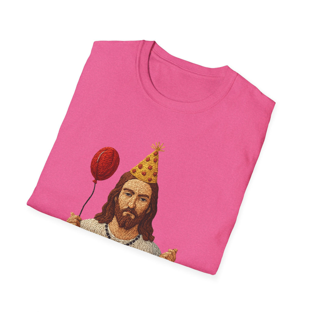 Birthday Boy Jesus T-Shirt party balloon Jesus gift