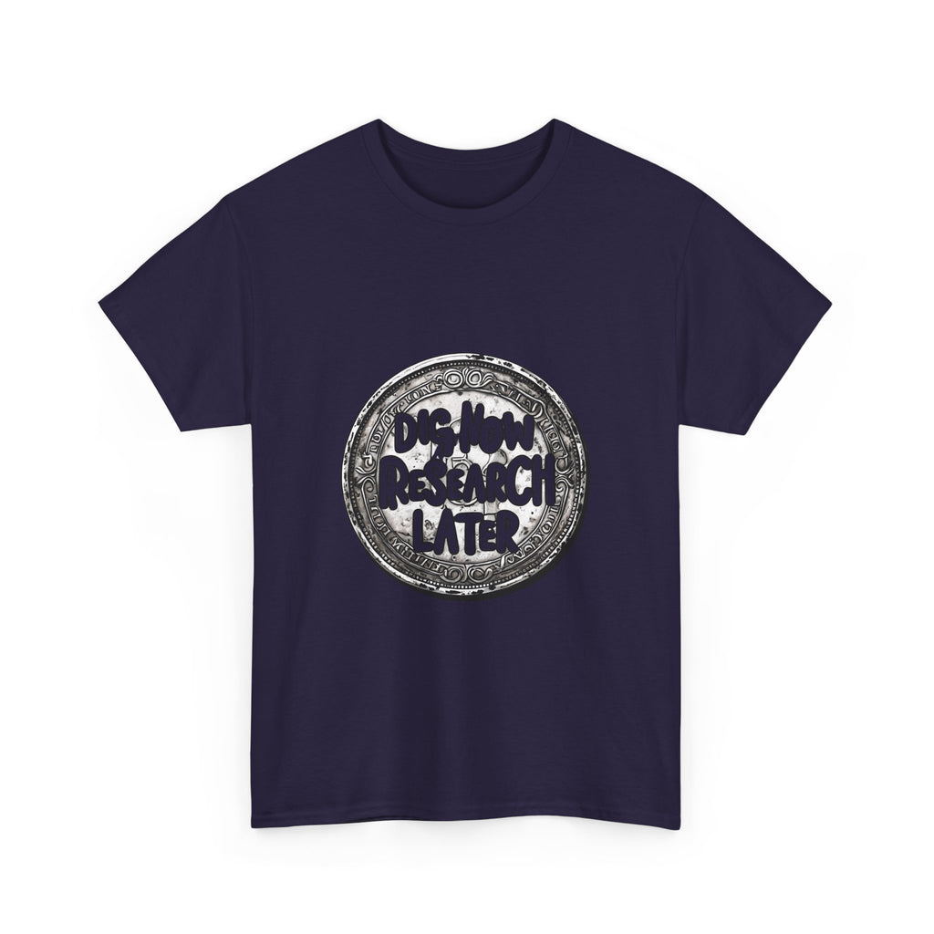 Metal Detecting Hobby Unisex Heavy Cotton Tee - Treasure Hunter Tshirt, Detectorist Gift, Metal Detecting Expedition Shirt, Hobbyist Tee,