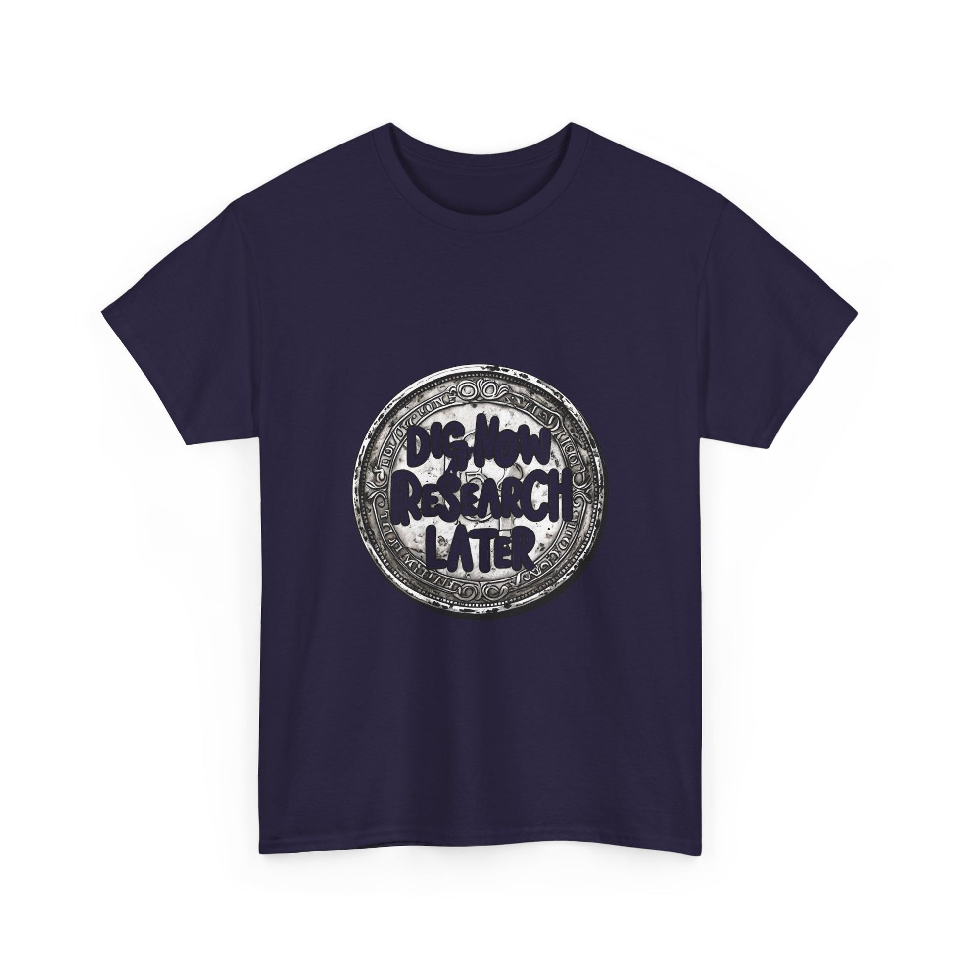 Metal Detecting Hobby Unisex Heavy Cotton Tee - Treasure Hunter Tshirt, Detectorist Gift, Metal Detecting Expedition Shirt, Hobbyist Tee,