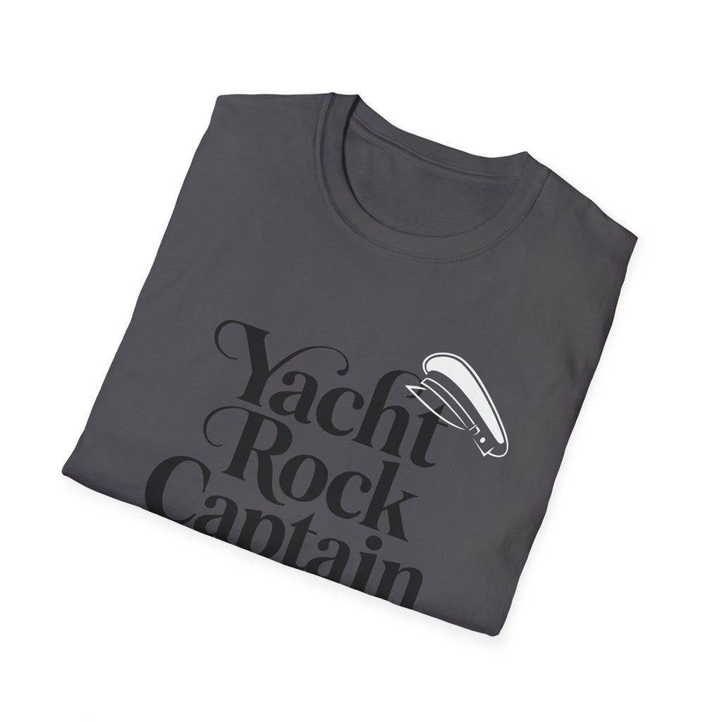 Yacht Rock Captain gift T-Shirt, Retro 70s Music Tee, Vintage Sailboat Shirt, Nautical Captain Top, Boating Apparel, Yachting Gift Unisex