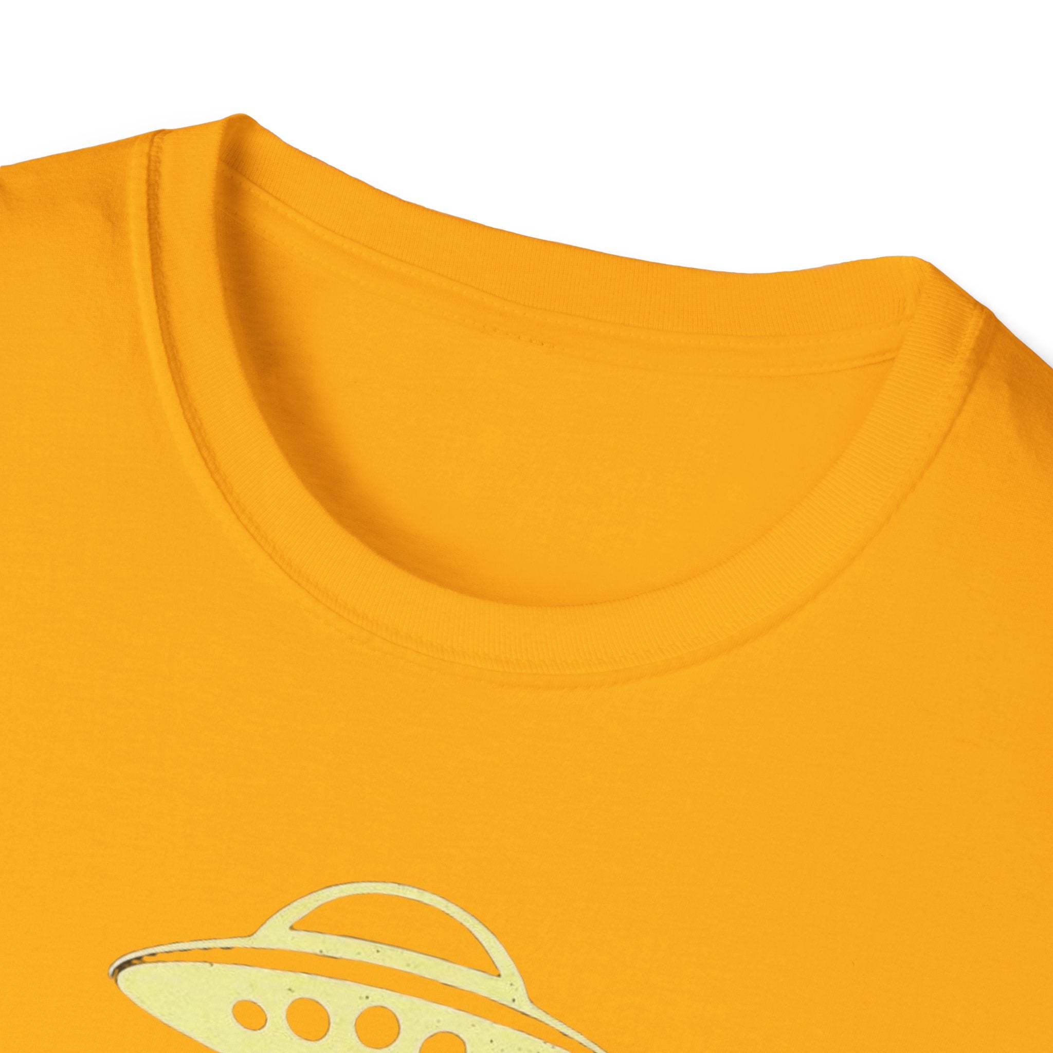 UFO Alien Anti Trump Protest Softstyle T-Shirt, Political Activist Tee, Social Justice Shirt, Protester Gift, Activism Apparel