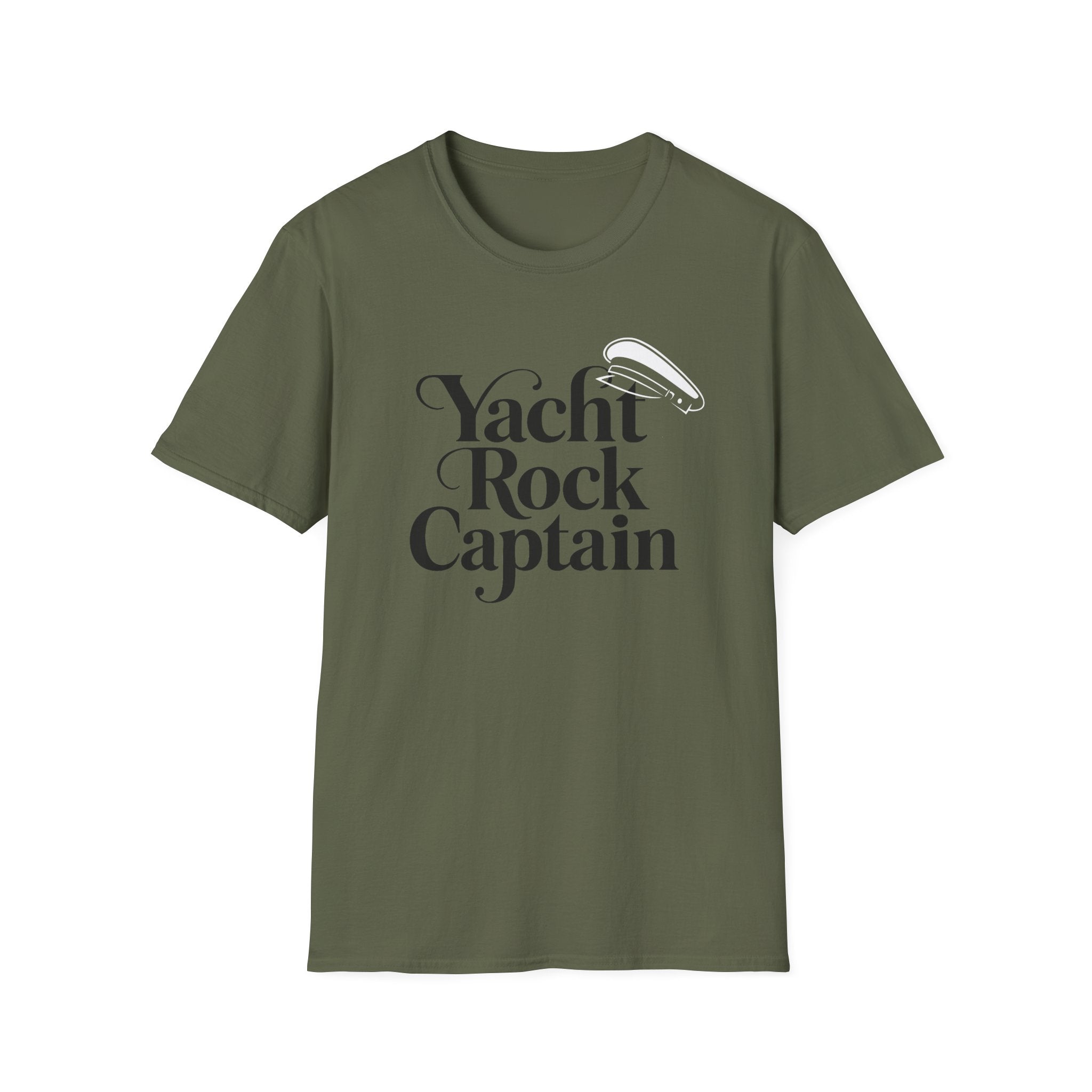 Yacht Rock Captain gift T-Shirt, Retro 70s Music Tee, Vintage Sailboat Shirt, Nautical Captain Top, Boating Apparel, Yachting Gift Unisex