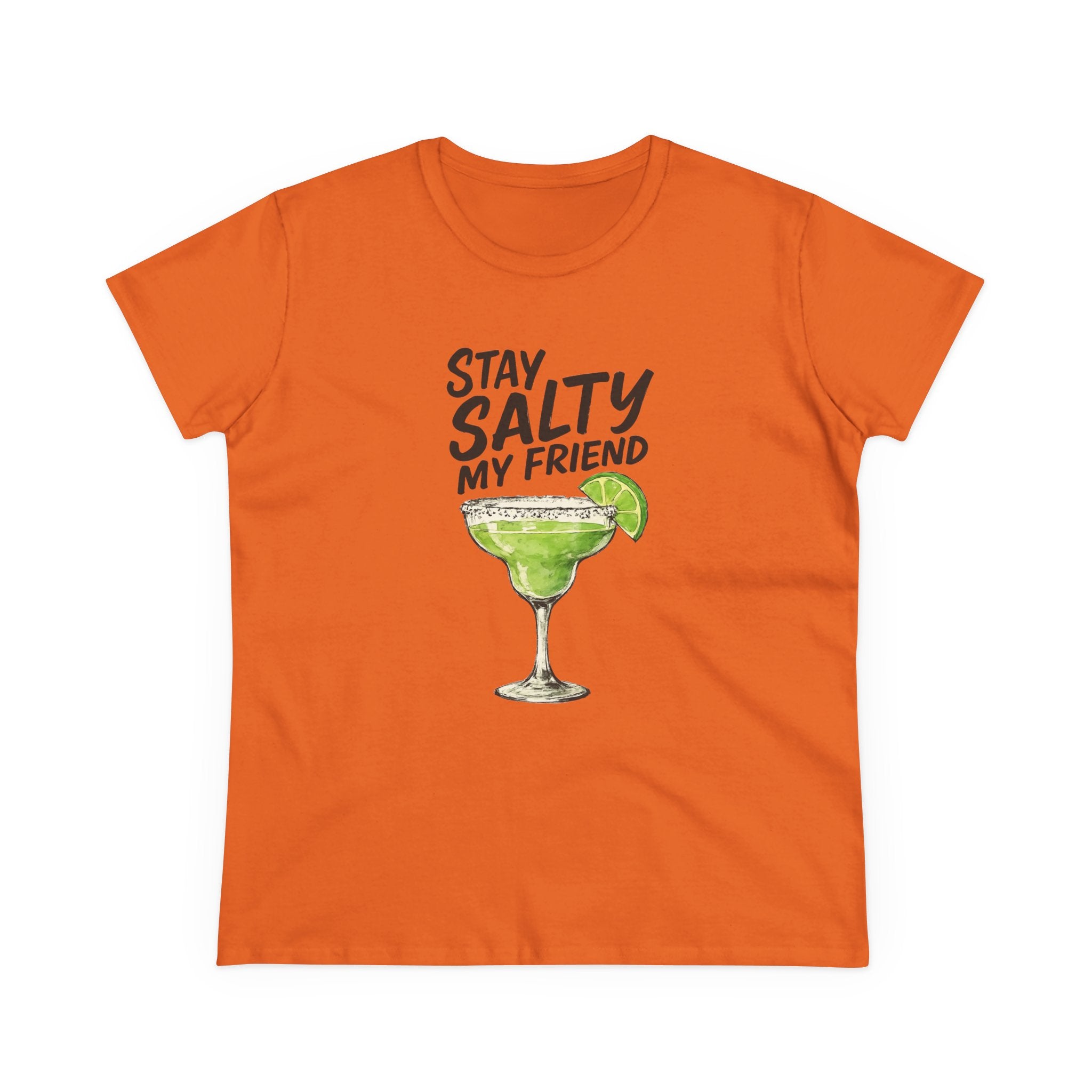 Stay Salty My Friend Margarita Cocktail Party Summer Drinks, Graphic Tee, Beach Vibes Shirt, Summer Vacation Top, Gift for Her,