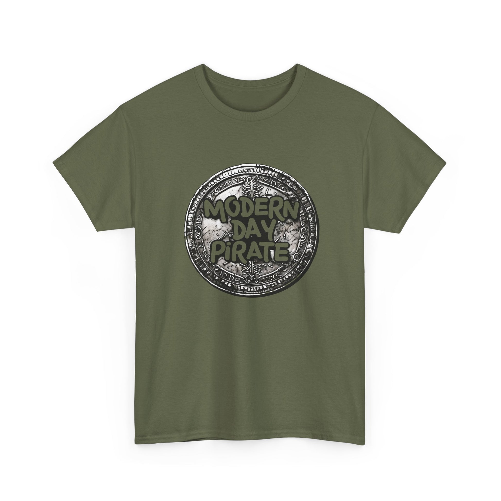 Metal Detecting Pirate Unisex Tee, History Buffs Coin Collector Shirt, Adventure T-Shirt, Pirate Lover Gift, Treasure Hunter Top