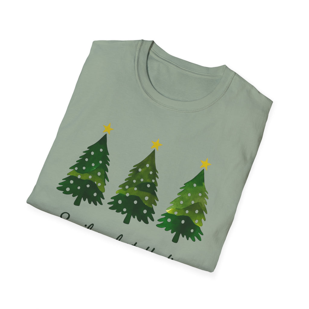 Spoiler Alert. He dies. Funny Jesus Christmas Tree T-Shirt