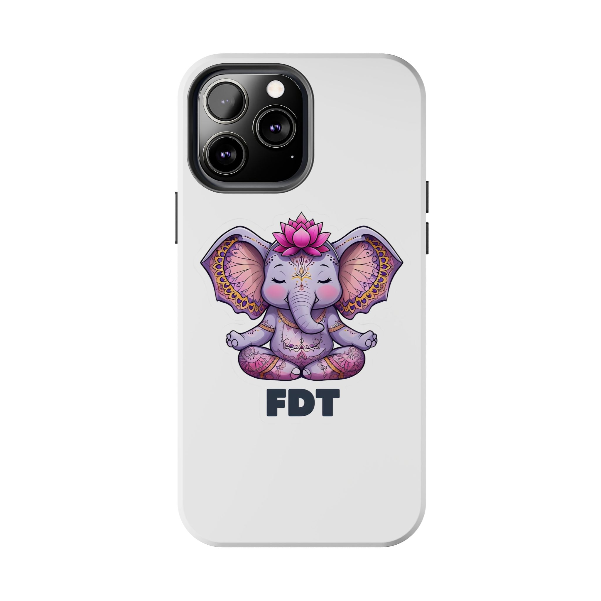 Tough Phone Cases, FDT Anti Trump protest, Anti Trump phone cover, Protest slogan case, elephant cell phone protection, Political statement