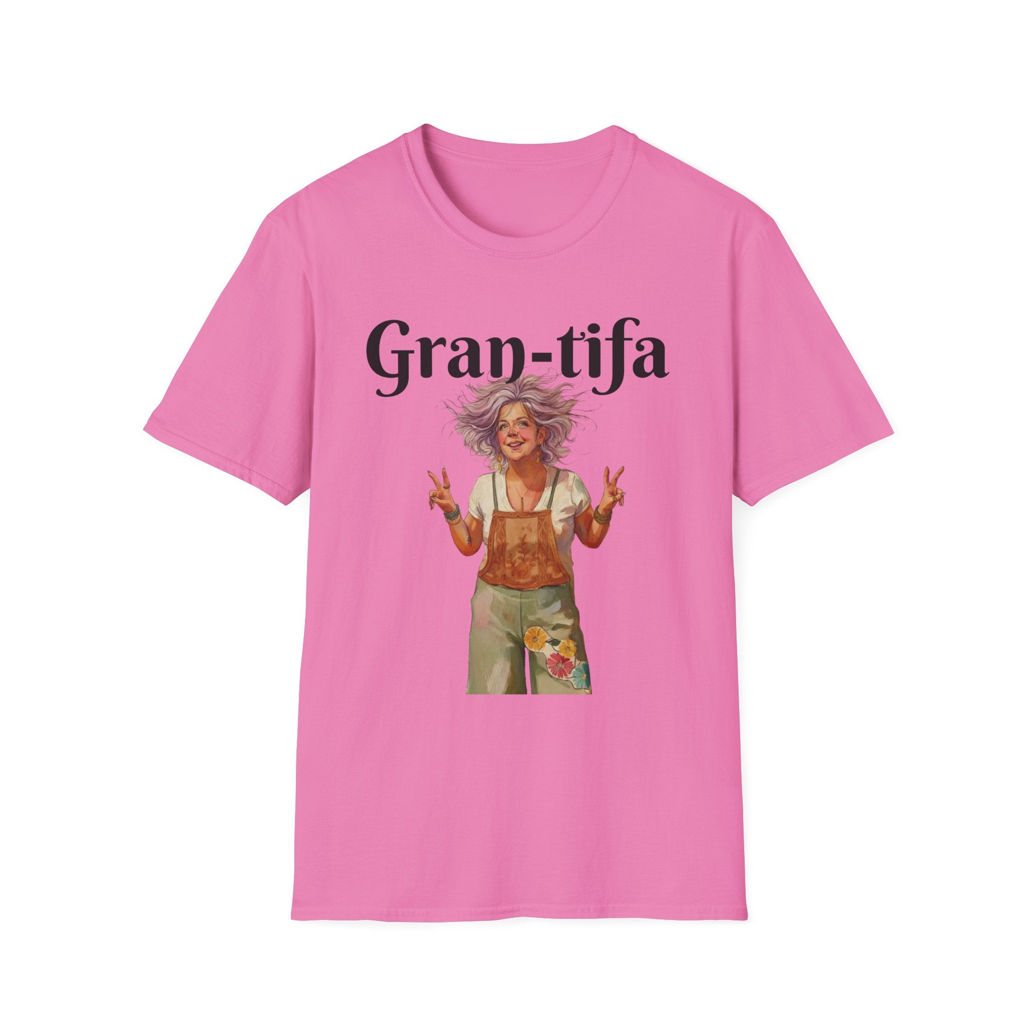 Gran-tifa Anti-Fascist T-Shirt — Political Activist Tee Grandma gift