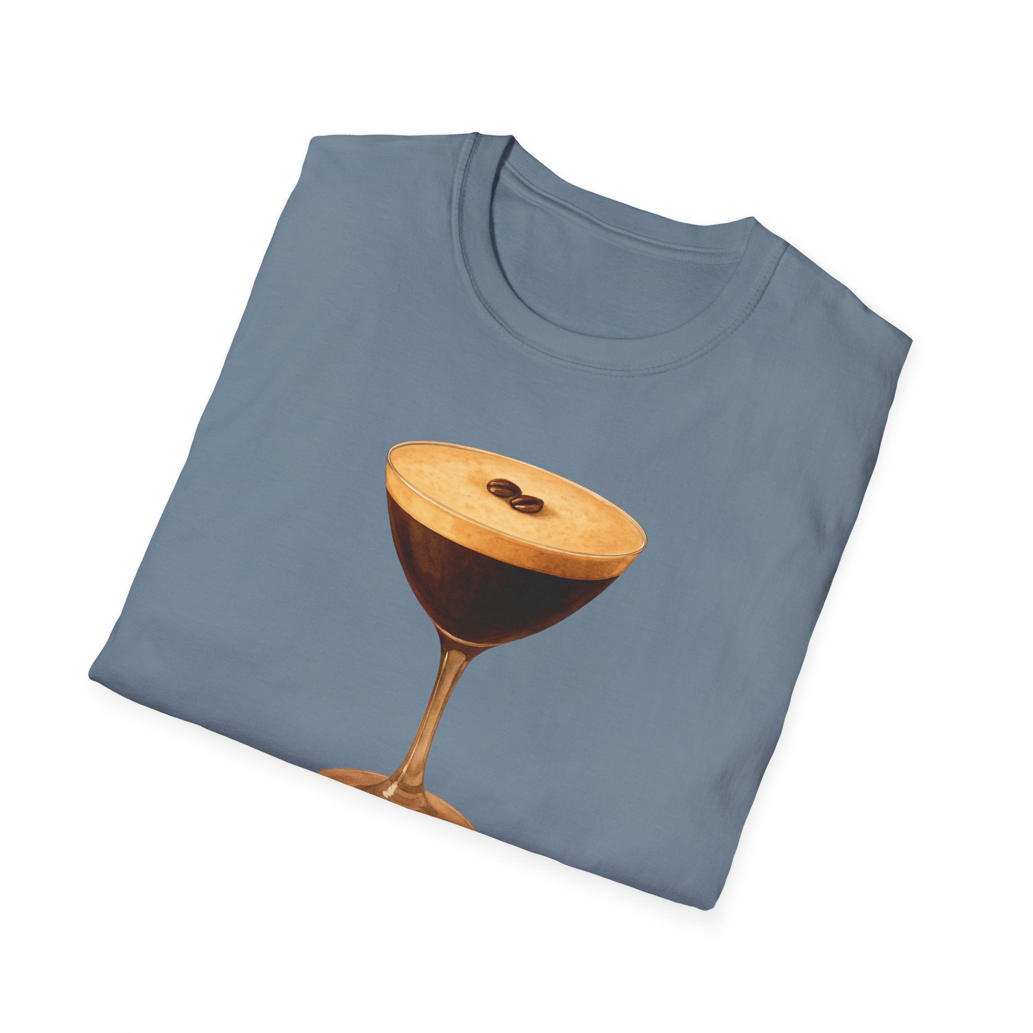 Espresso martini Coffee drink Lover's Unisex T-Shirt - Perfect Gift for Baristas, Coffee Enthusiasts, Birthday, Holidays, Casual Wear