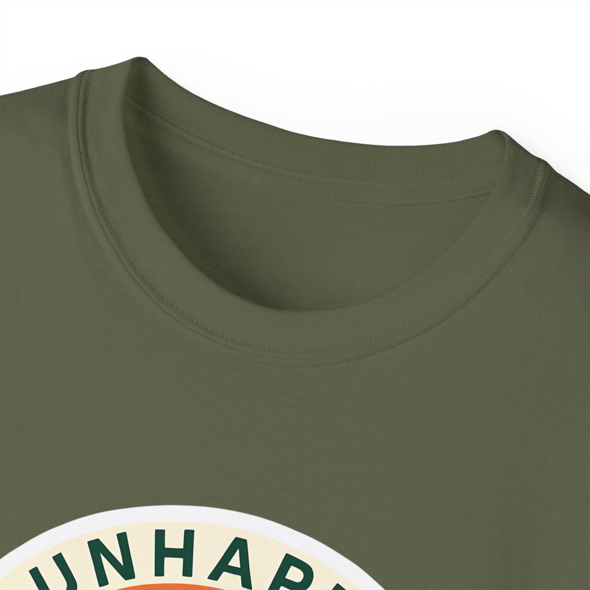 Unisex Tee for Campers: Unhappy Wanderer Adventure Gift Shirt, Hiking Outdoor Camping Apparel, Outdoorsy Nature Lover Top, Wanderlust Tee,