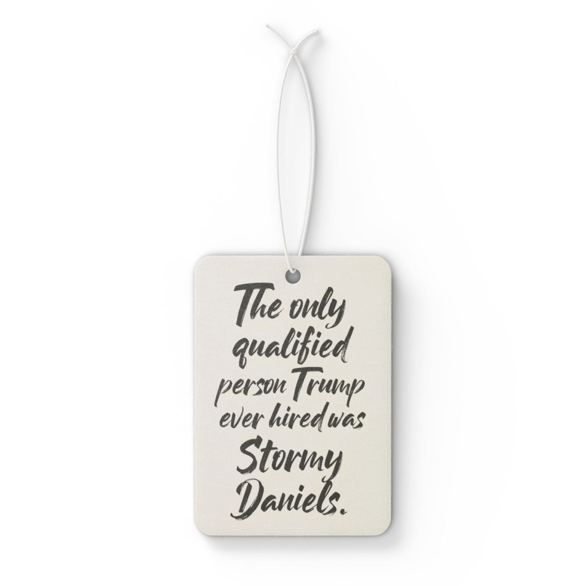 Trump Stormy Daniels Car Air Freshener