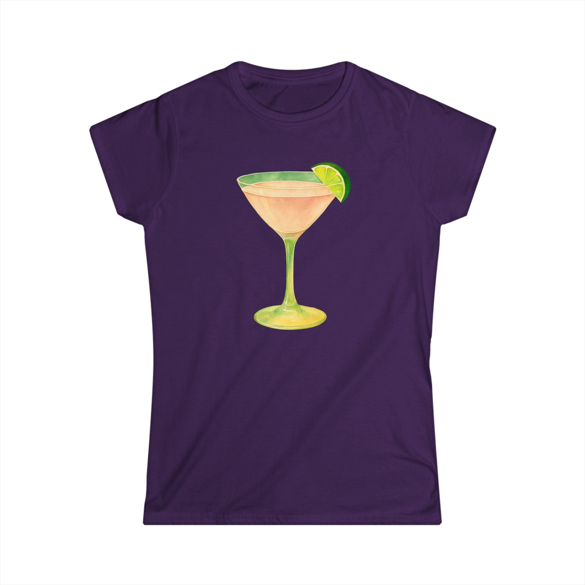 Cosmopolitan Cosmo Cocktail Party Women's Softstyle Tee, Bachelorette Party Vibes Shirt, Boozy Gifts for Her, Cocktail Lover Gift, Party