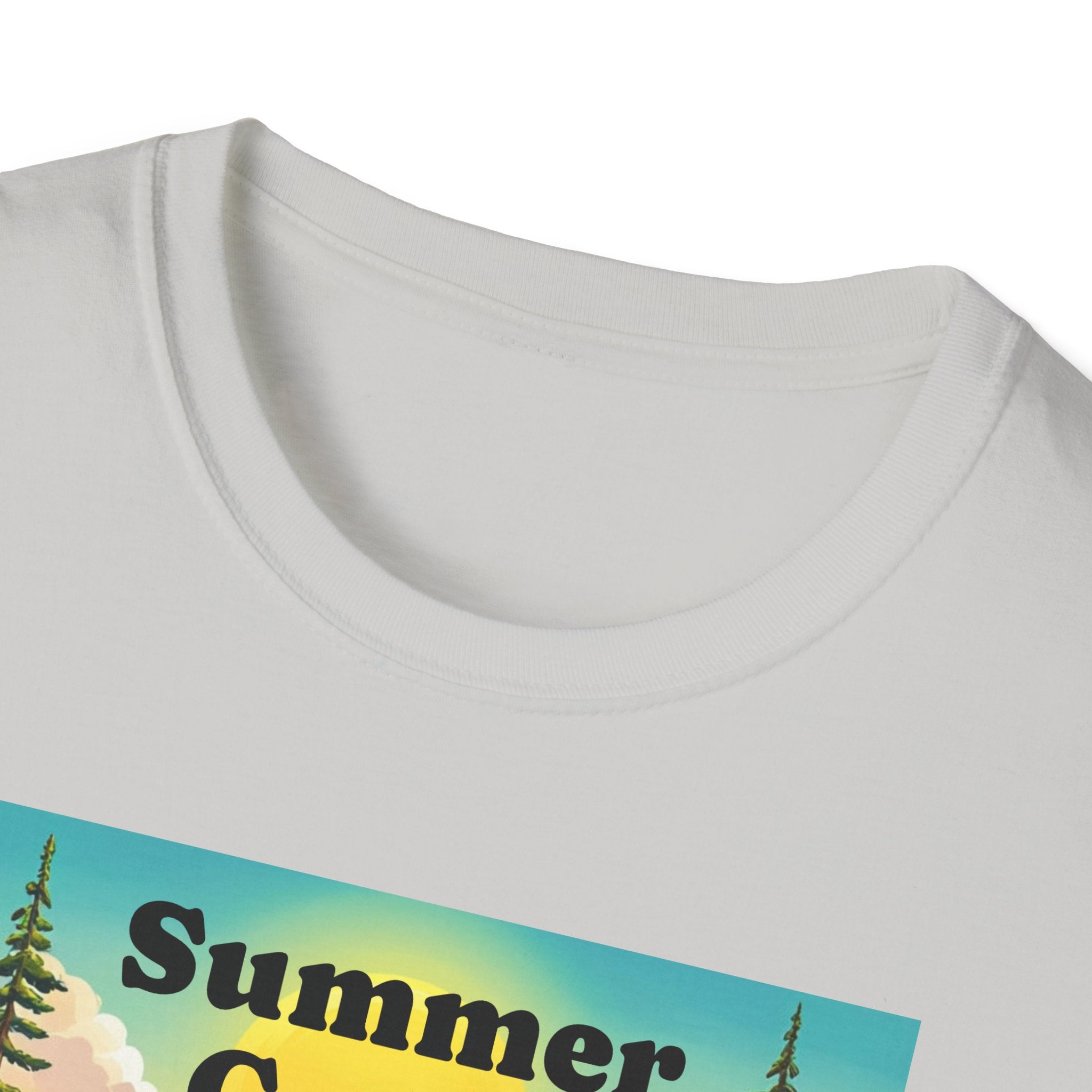 Unisex Summer Camp T-Shirt, Fun Camp Tee, Outdoor Adventure Shirt, Camping Gift, Tramp Champ Apparel, 2025 Summer Tees