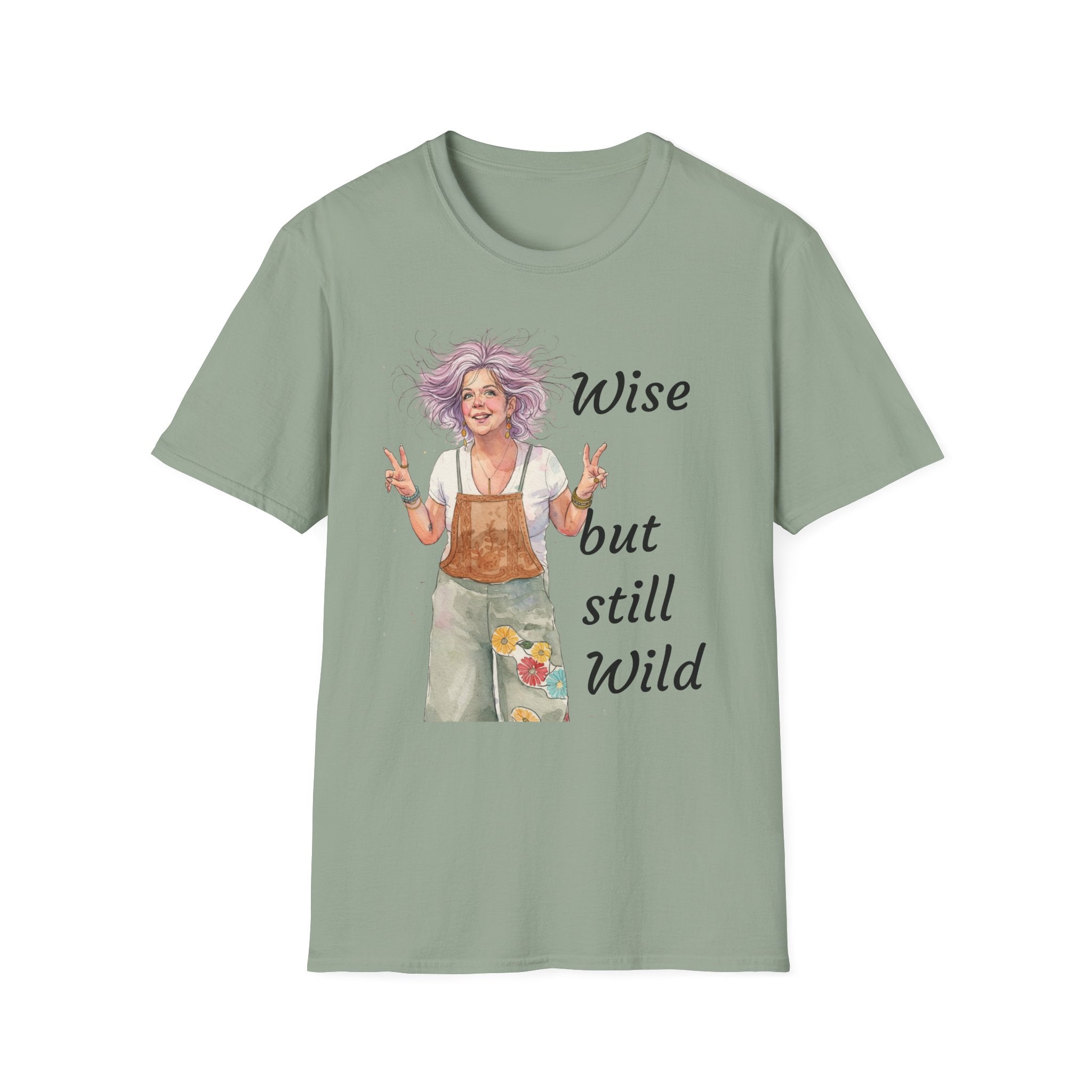 Wise But Still Wild T-Shirt — Inspirational Adventure Quote Tee