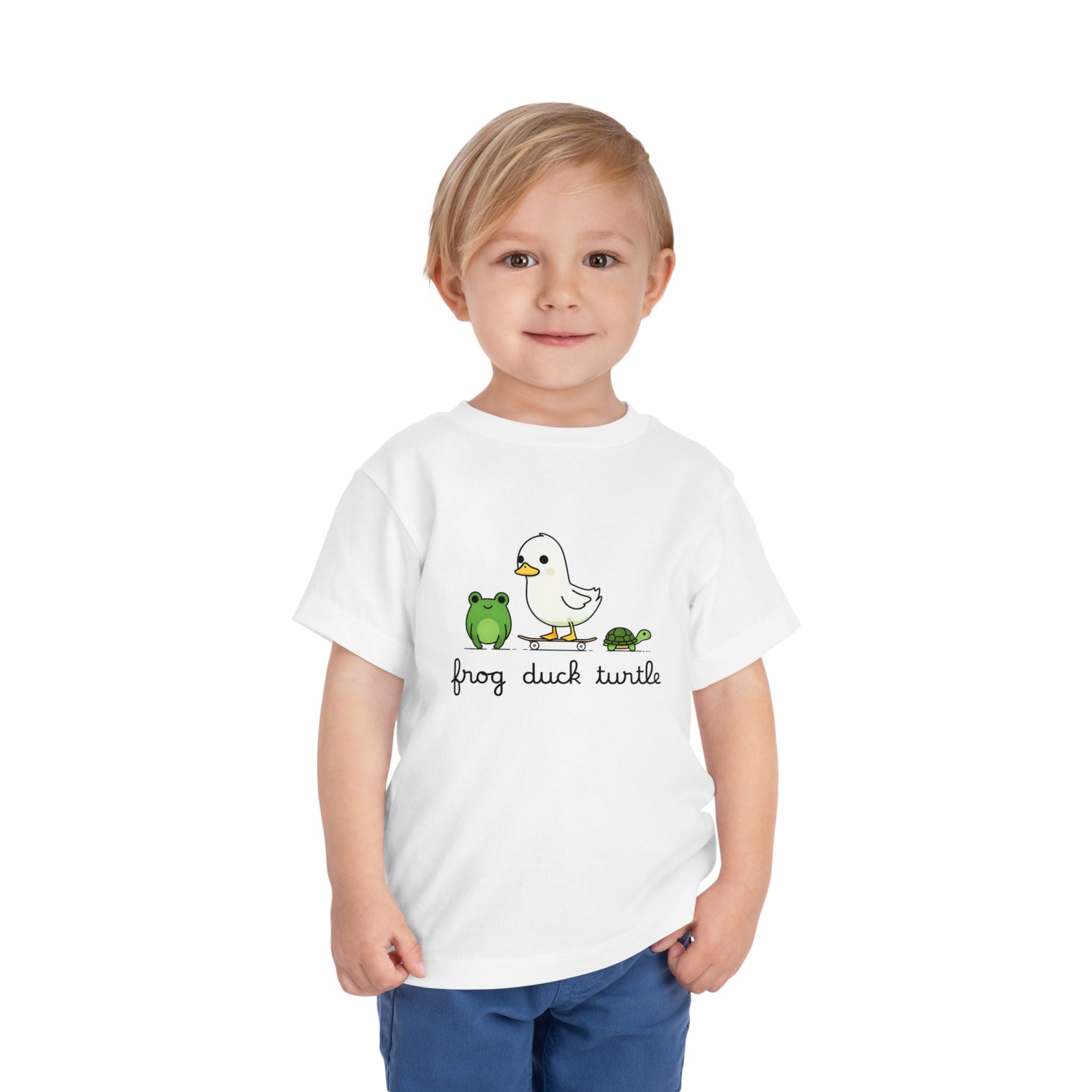 FDT Protest Human Rights Frog Duck Turtle Design - Kids Activism Shirt, Social Justice Top, Youth Equality Tee, Protest Animal