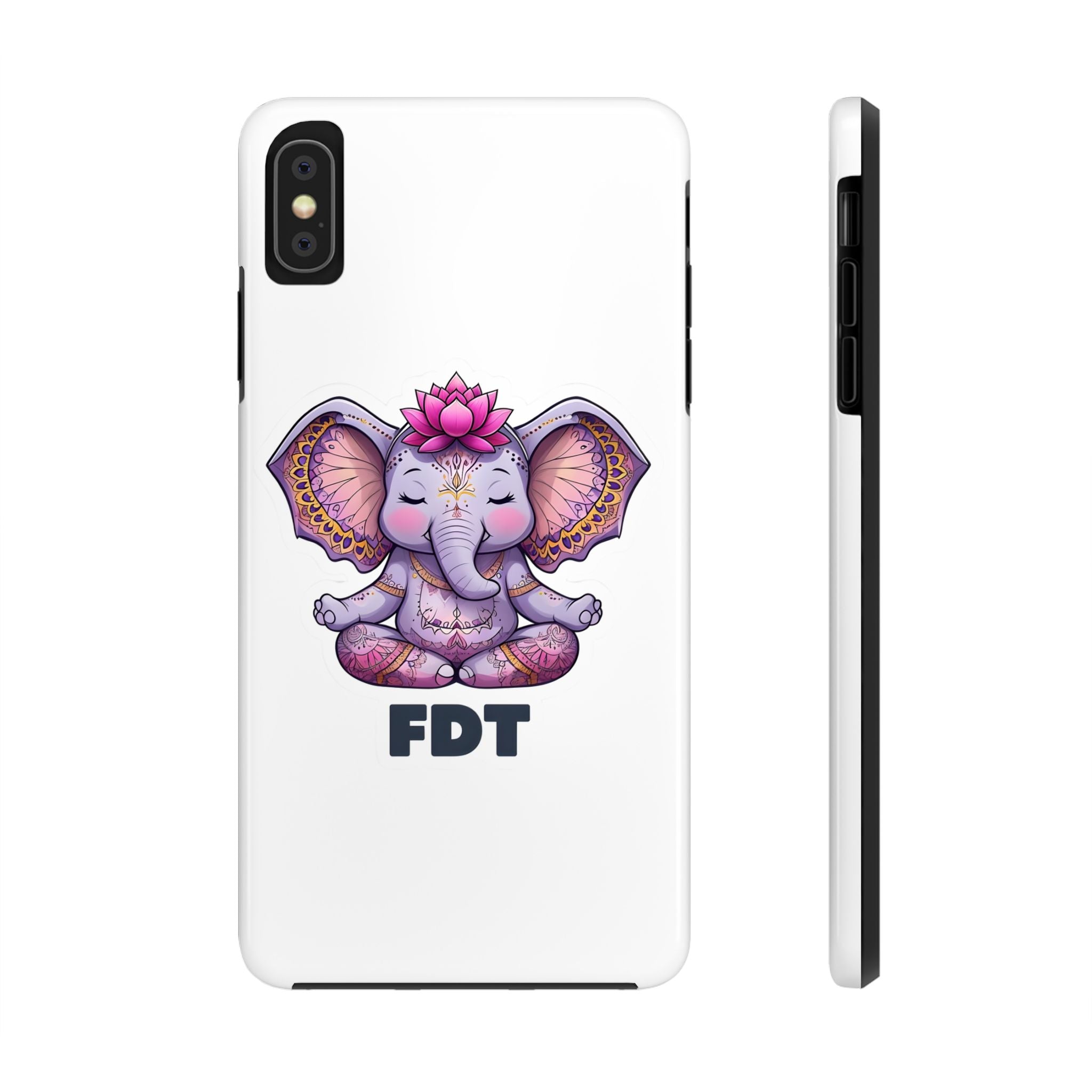 Tough Phone Cases, FDT Anti Trump protest, Anti Trump phone cover, Protest slogan case, elephant cell phone protection, Political statement