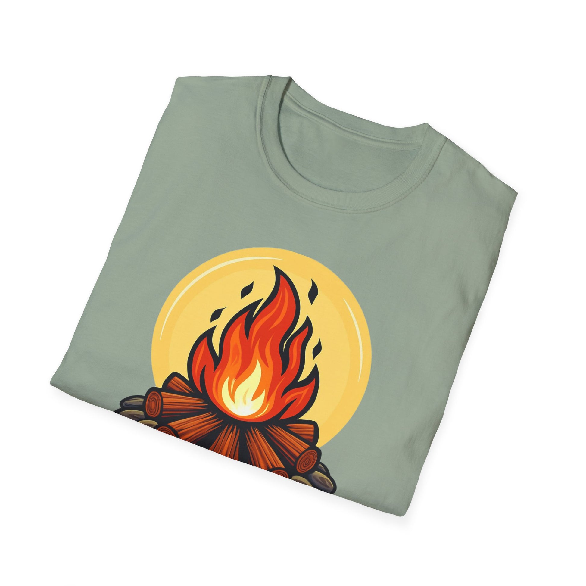 Outdoorsy Pride Unisex T-Shirt, Camping Tee, LGBTQ+ Apparel, Summer Festival Shirt, Queer Outdoor Adventure Top, Gift for Campers
