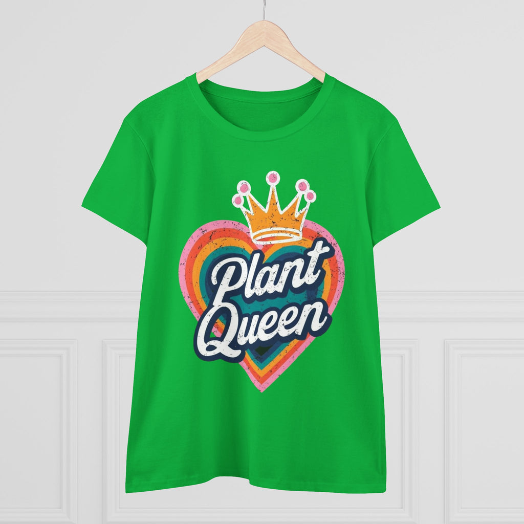 BoHo Plant Queen Women vintage Tee, Gardening Flowers Shirt, Plant Lover Gift, Botanical Graphic Top, Earthy Vibes T-Shirt