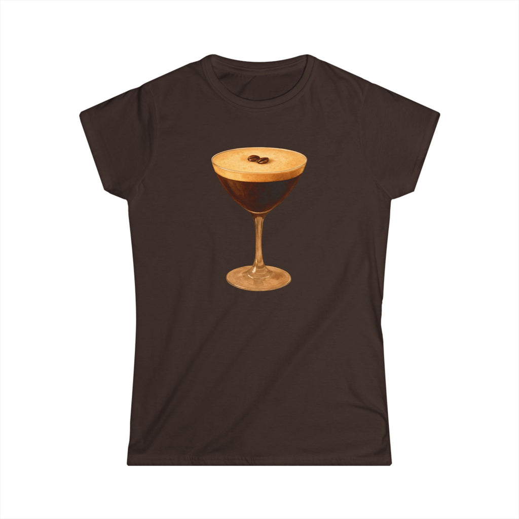 Espresso martini cocktailCoffee Lover's Women's Tee, Gift for Her, Casual Wear, Fall Fashion, Espresso Martini Shirt, Coffee Enthusiast