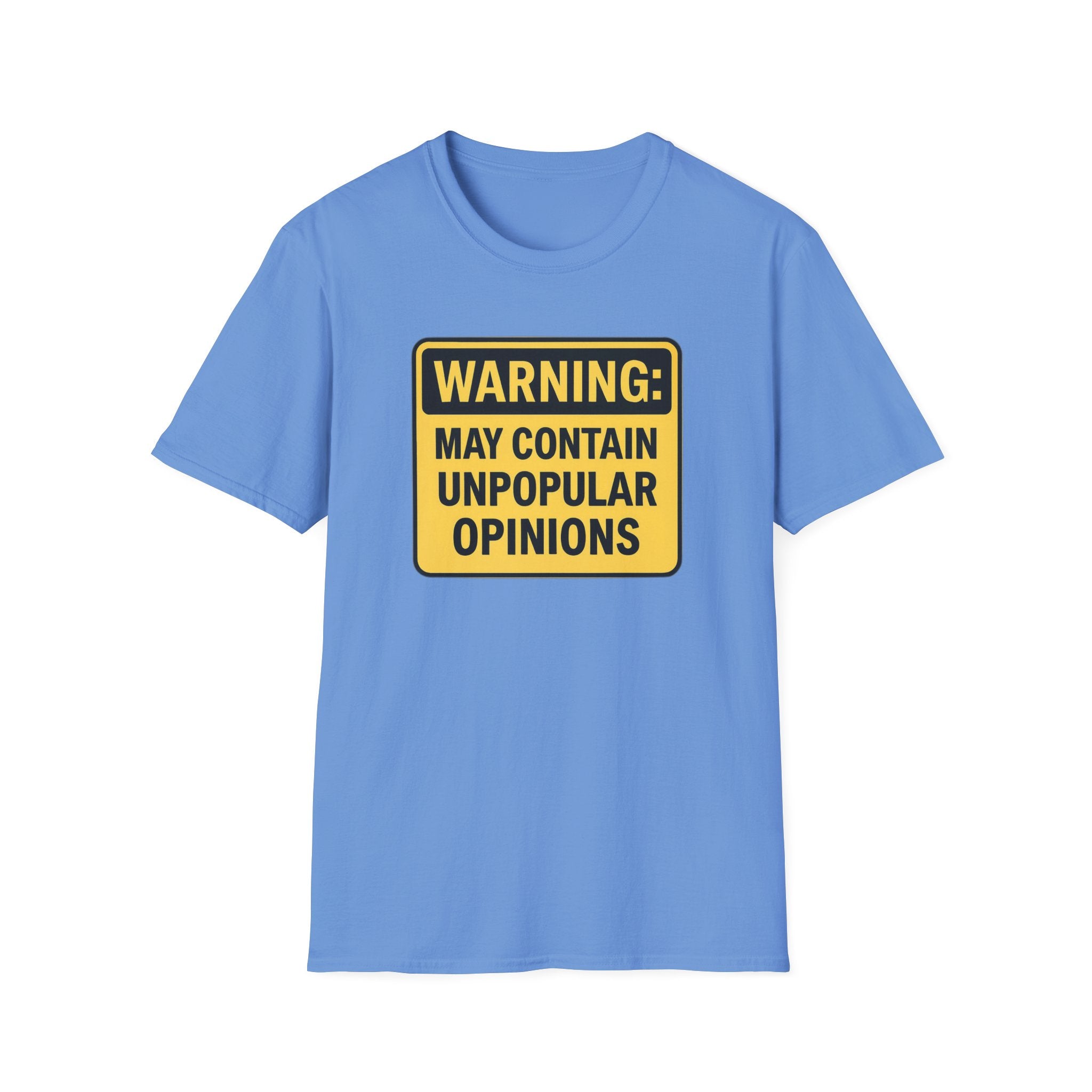May contain unpopular opinions Fun Unisex T-Shirt, gift Christmas Softstyle Graphic Tee, Casual Wear, Independence Day Gift, Statement Shirt