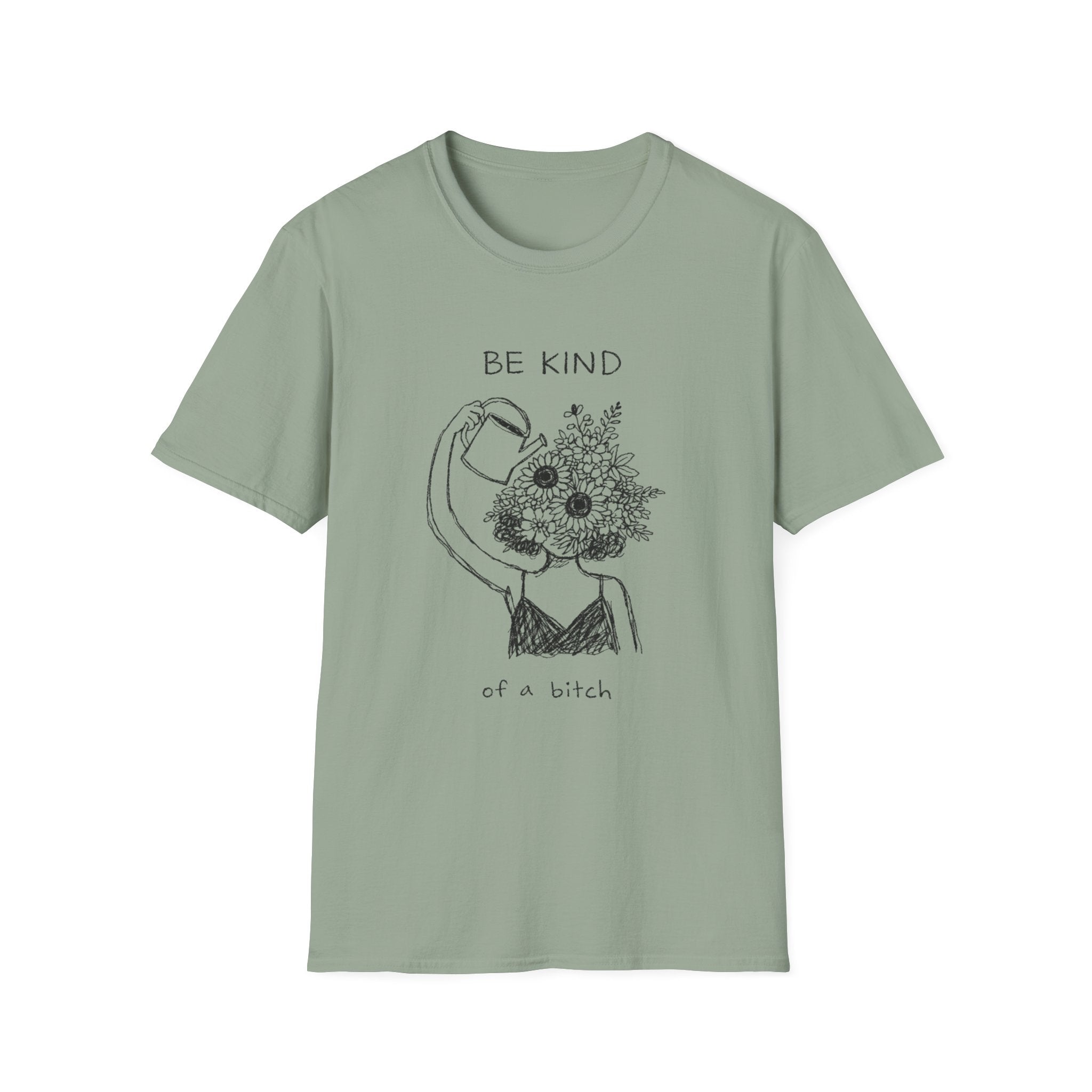 Be Kind of a Bitch Floral T-Shirt — Bold Feminine Graphic Tee