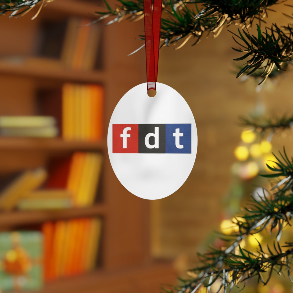 FDT Metal Ornaments - Holiday Decor & Gifts Anti Trump