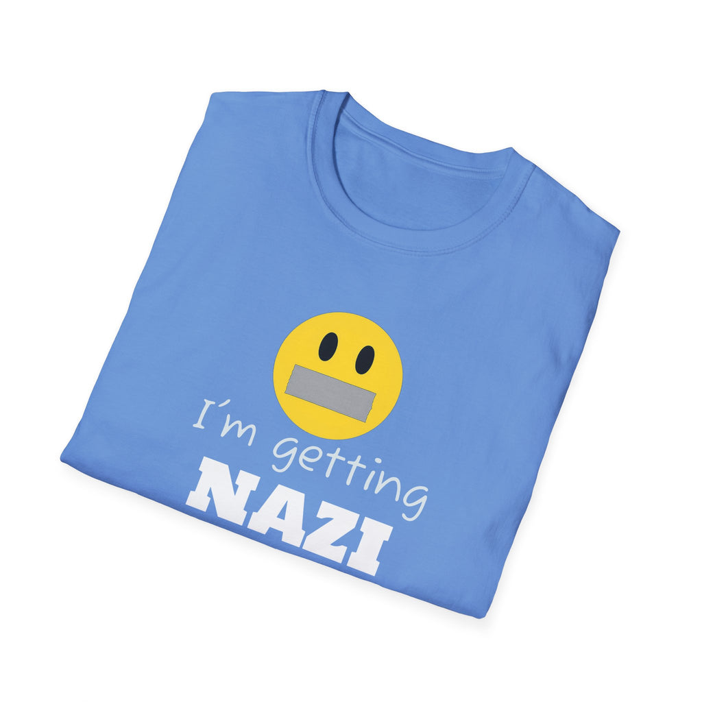 Nazi Germany Vibes, Anti-Trump Resistance T-Shirt, Political Protest Tee, Unisex Softstyle Shirt, Left Wing Activist Clothing, Censorship