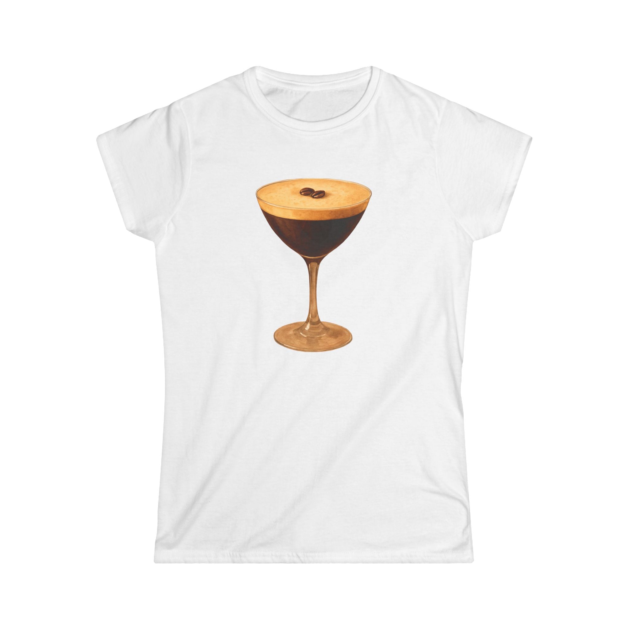 Espresso martini cocktailCoffee Lover's Women's Tee, Gift for Her, Casual Wear, Fall Fashion, Espresso Martini Shirt, Coffee Enthusiast
