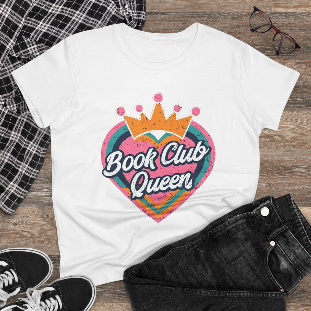 Book Club Queen Women's Tee - Perfect T-Shirt for Book Lovers, Great Gift for Readers, Cozy Casual Apparel, Ideal for Book Club [...]