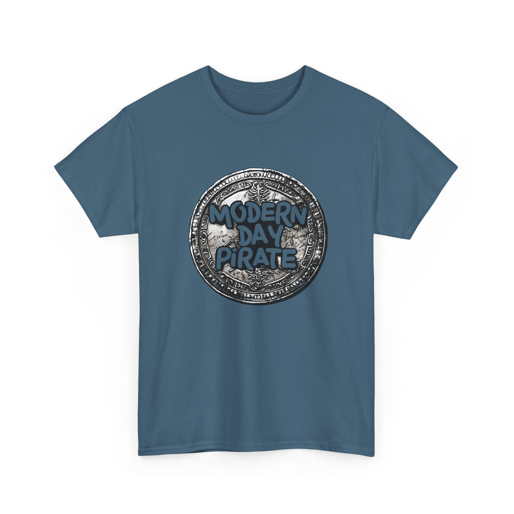 Metal Detecting Pirate Unisex Tee, History Buffs Coin Collector Shirt, Adventure T-Shirt, Pirate Lover Gift, Treasure Hunter Top