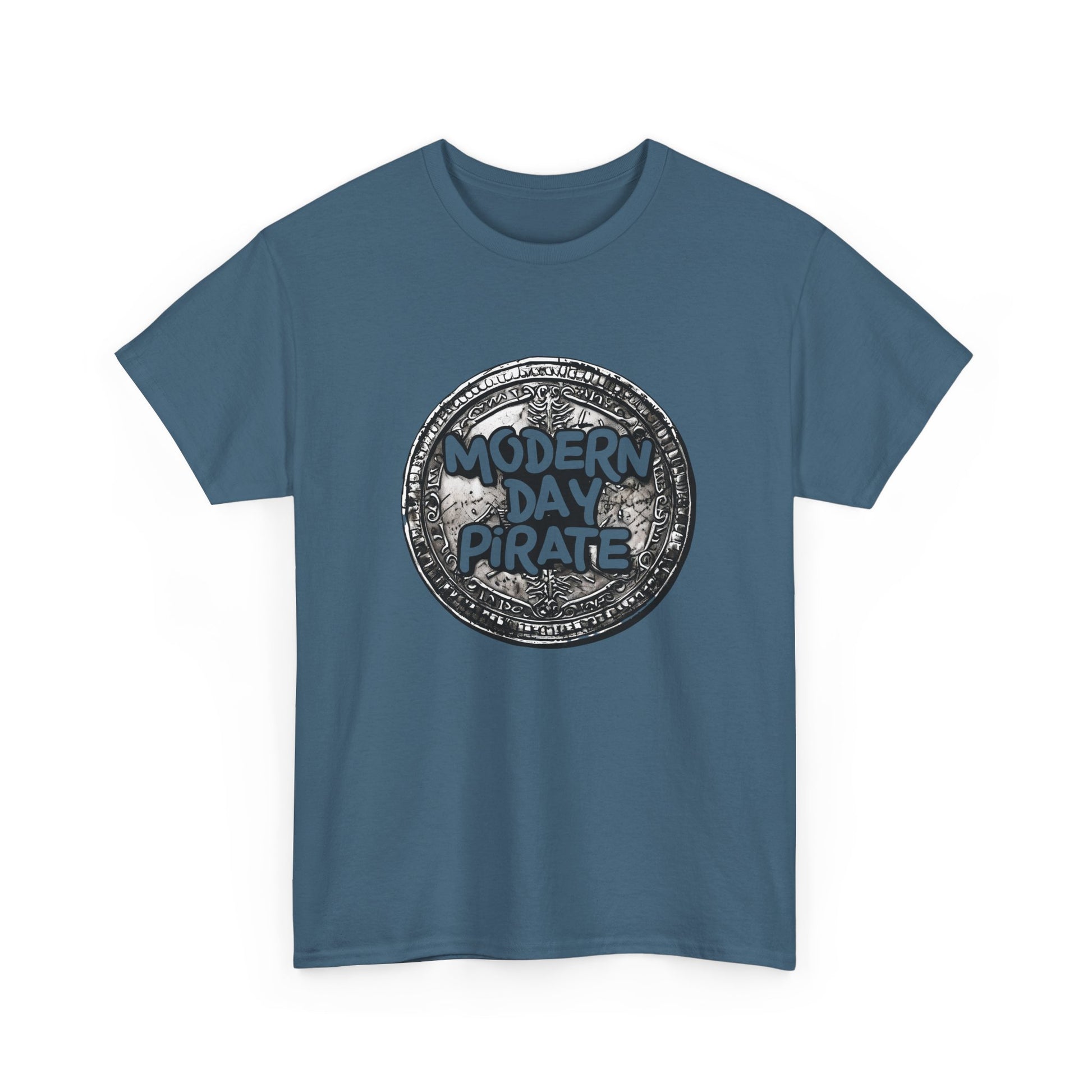 Metal Detecting Pirate Unisex Tee, History Buffs Coin Collector Shirt, Adventure T-Shirt, Pirate Lover Gift, Treasure Hunter Top