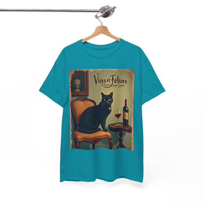 French Wine Kitty Tee