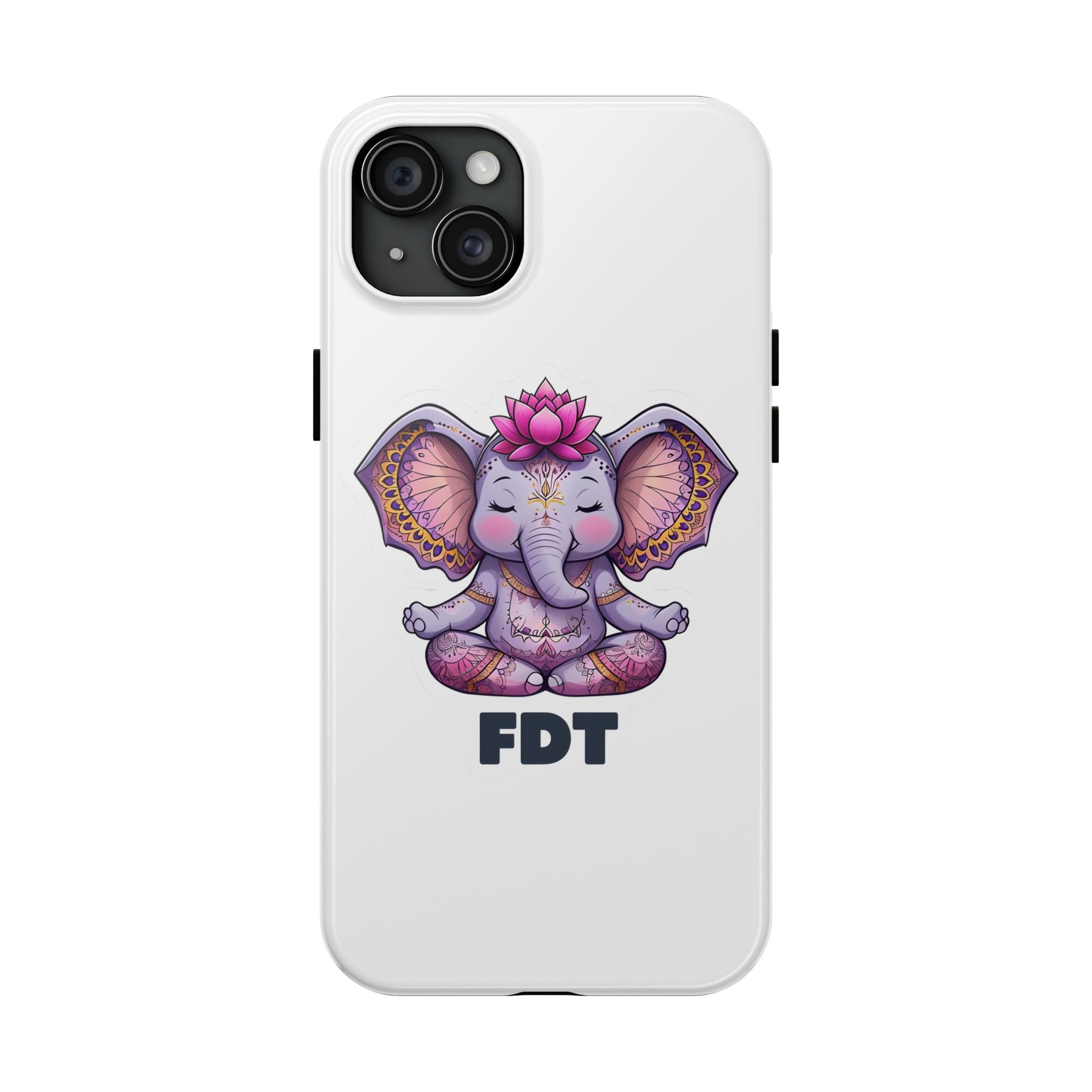 Tough Phone Cases, FDT Anti Trump protest, Anti Trump phone cover, Protest slogan case, elephant cell phone protection, Political statement