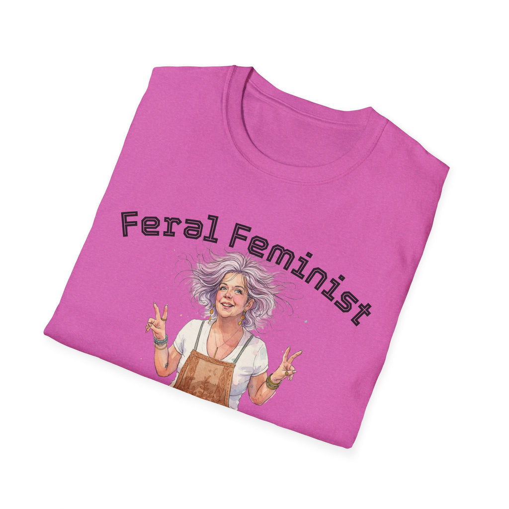 Feral Feminist Boho T-Shirt — Hippie Feminist Graphic Tee