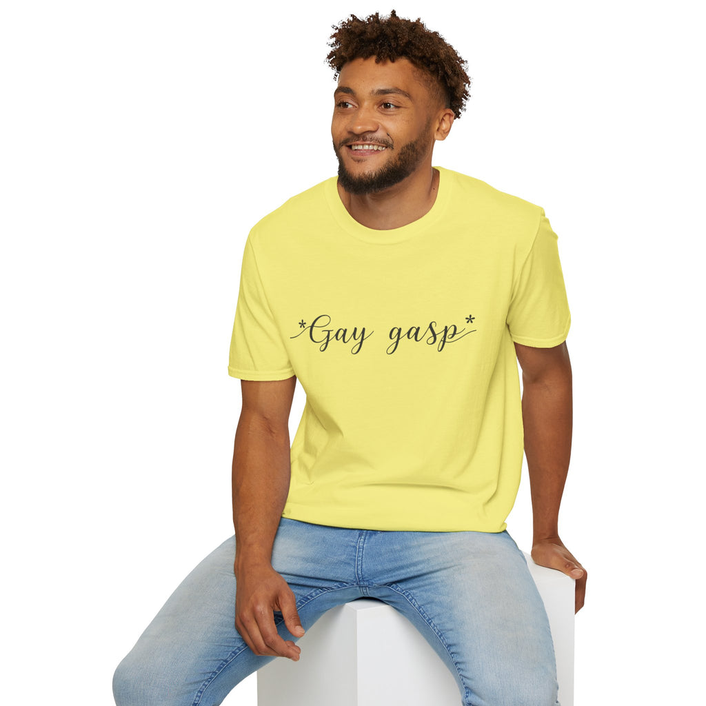 Gay Gasp T-Shirt pride gift fun gift