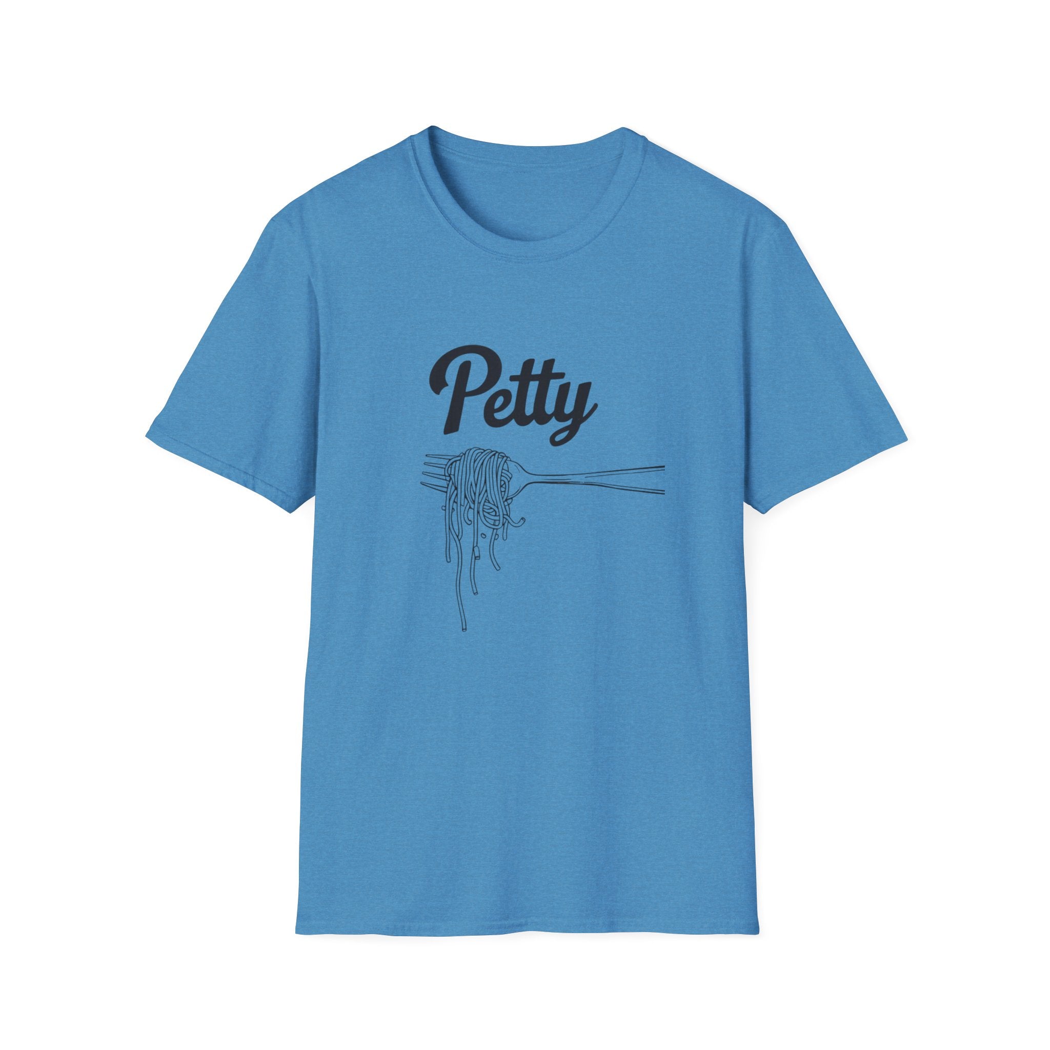 Petty spaghetti Humor Unisex T-Shirt, Funny Graphic Tee, Comfy Casual Wear, Gift for Friends, Quirky Statement Shirt