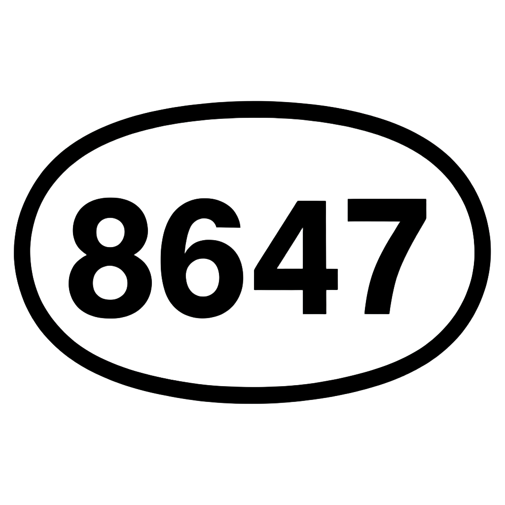 8647 protest sign Plastic Yard Sign with Custom Number 8647, Home Address Sign, Lawn Decoration, Party Yard Sign, Holiday Display