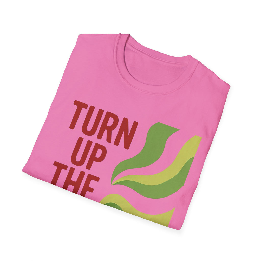 T-Shirt Turn Up The Volume New York Zohran Mamdani Political Streetwear