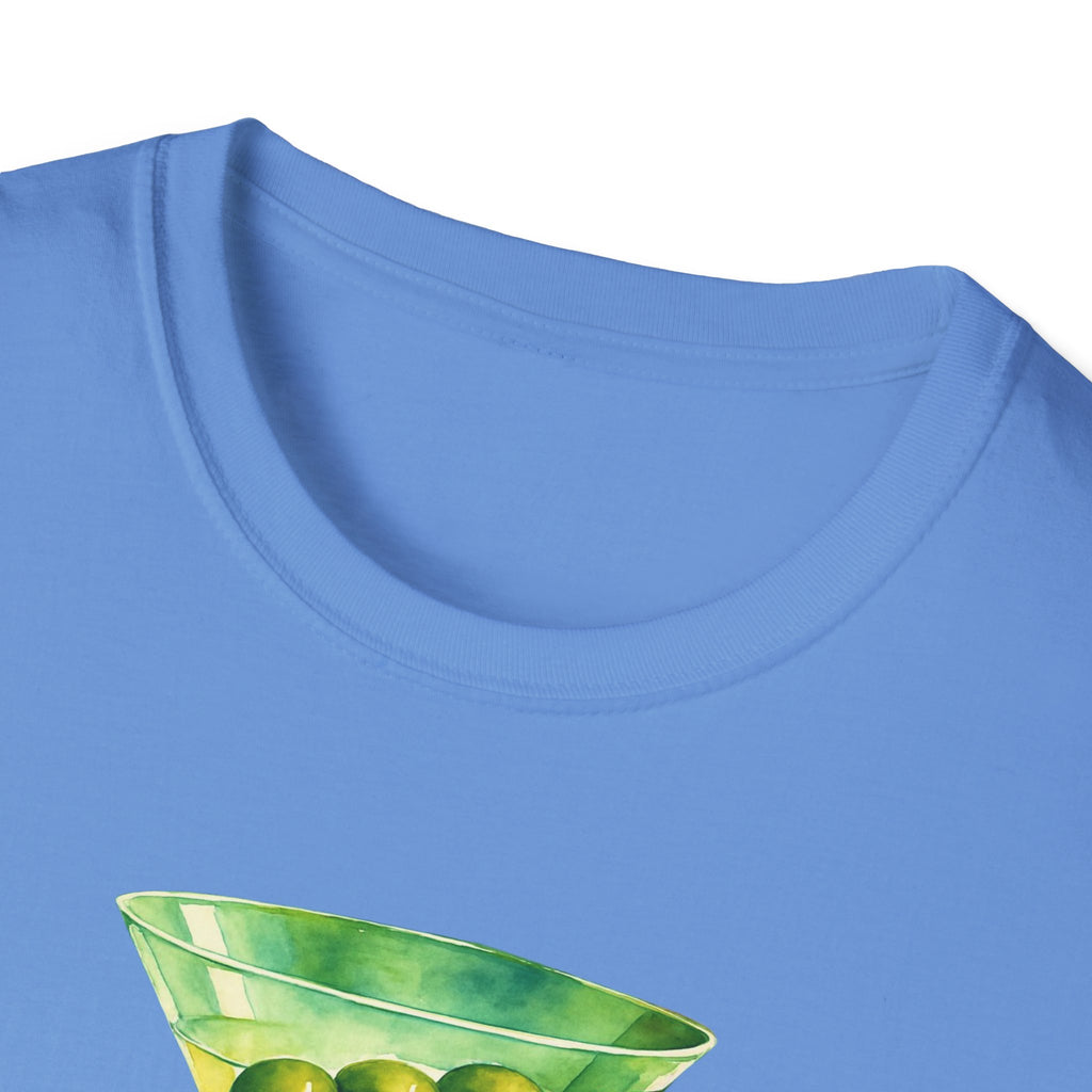 Martini Graphic T-Shirt | Unisex Softstyle Tee | Perfect for Cocktail Lovers, Parties, and Unique Gift Idea, Birthday, Summer Fun gift