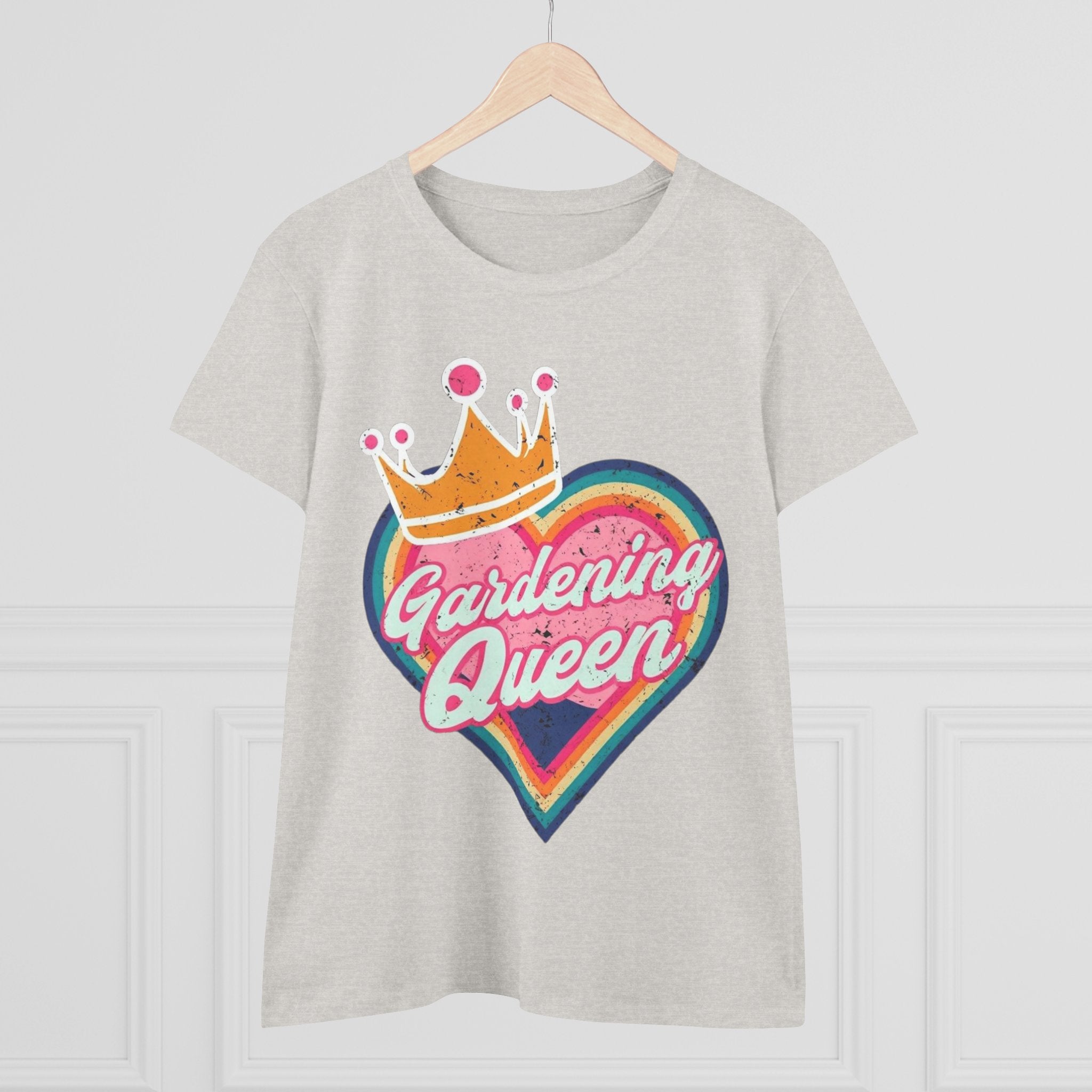 Gardening Queen Cotton Tee, Gardening Shirt, Gift for Gardeners, Summer Fashion, Plant Enthusiast Tee, Eco-Friendly Cotton Tee