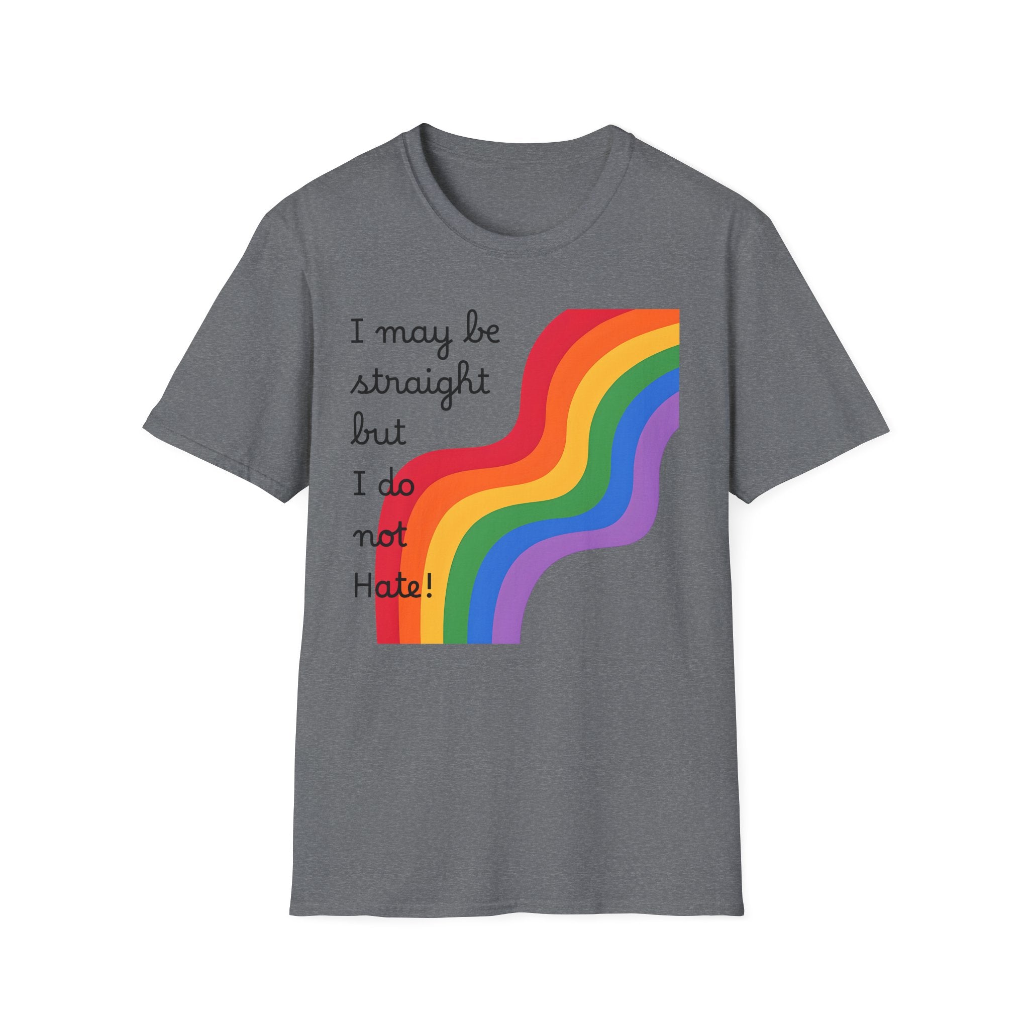 Pride Month Supporter T-Shirt, LGBTQ Ally Tee, Rainbow Love Gift, Unisex Pride Shirt, LGBTQ Pride Parade Apparel